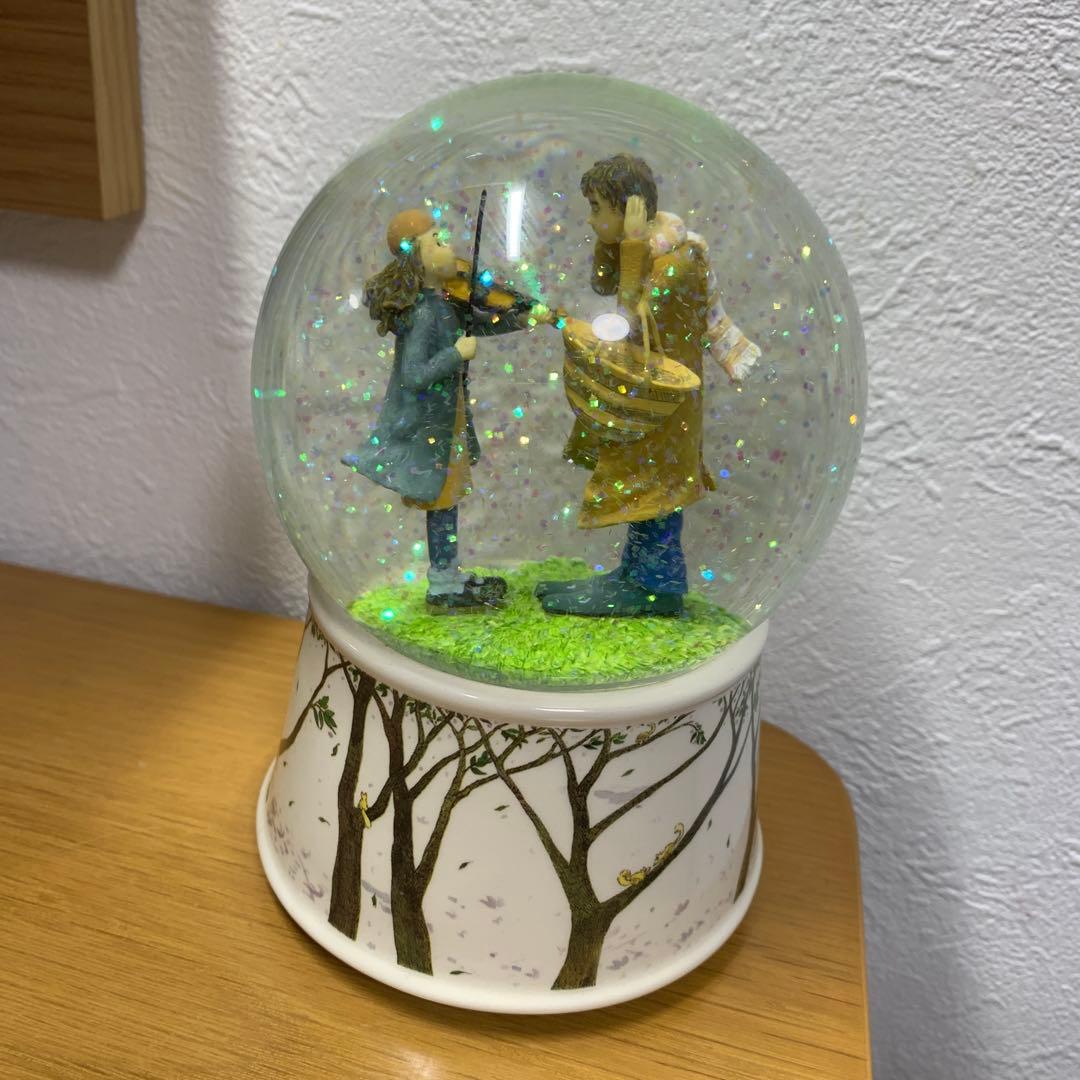 【希少・ジャンク】幾米（ジミー・リャオ） スノードーム オルゴール Sankyo