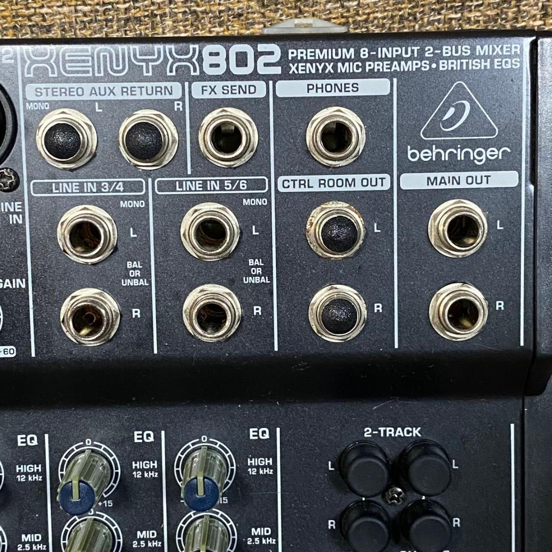 Behringer ベリンガー アナログミキサー XENYX 802