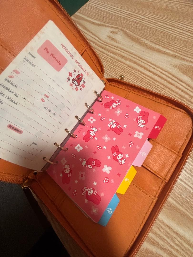 ※専用※マイメロディ　シール帳　システム手帳　財布　平成　レトロ　1999年