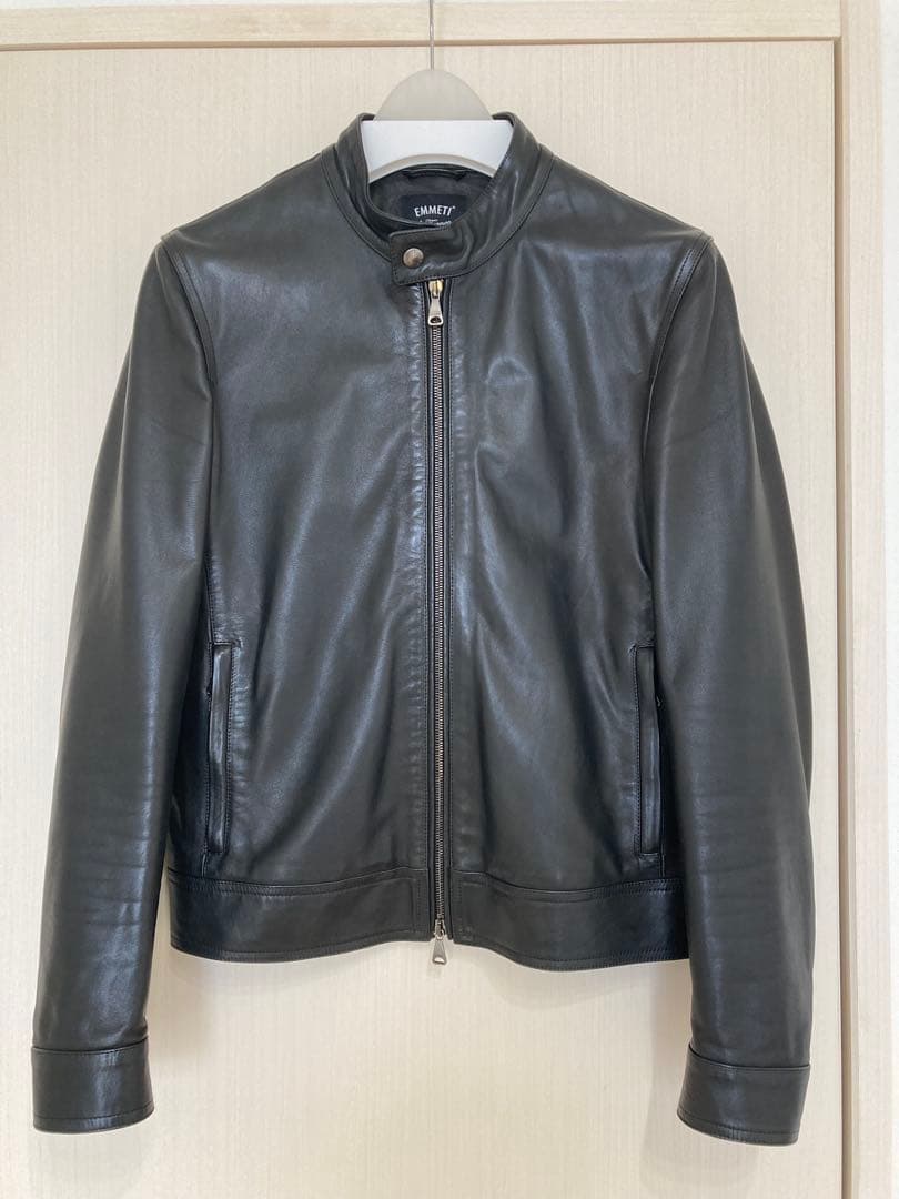 極美品　EMMETI エンメティ JURI ユリ ラムレザー　46