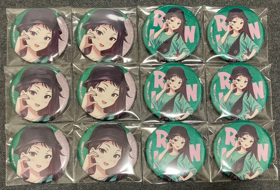 ガールズバンドクライ　カラオケの鉄人コラボ　缶バッジ　12個セット　リン