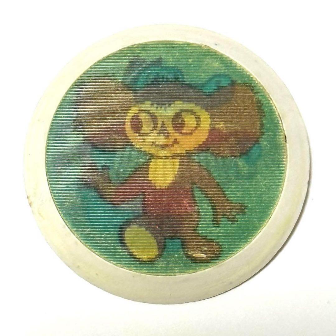 ヴィンテージ　チェブラーシュカ　バッジ4個セット　レトロ