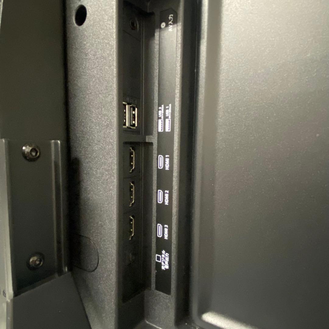 Mr.Tb@さん専用受渡2年前購入DMM55型4Kモニタースピーカー内蔵新品リモ