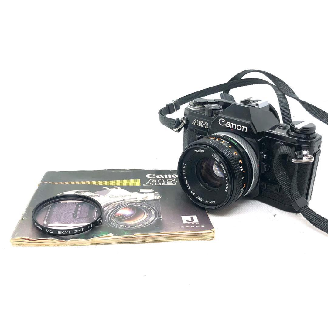 【C6492】AE-1+FD 50mm F1.8 S.C. フイルムカメラ
