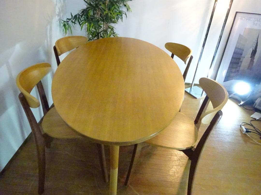 み〜ちゃん　ナチュラルモダン　オーガ　ダイニング　椅子のみ