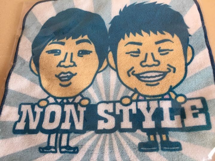 ☘️《未使用》NON STYLE  ミニタオル