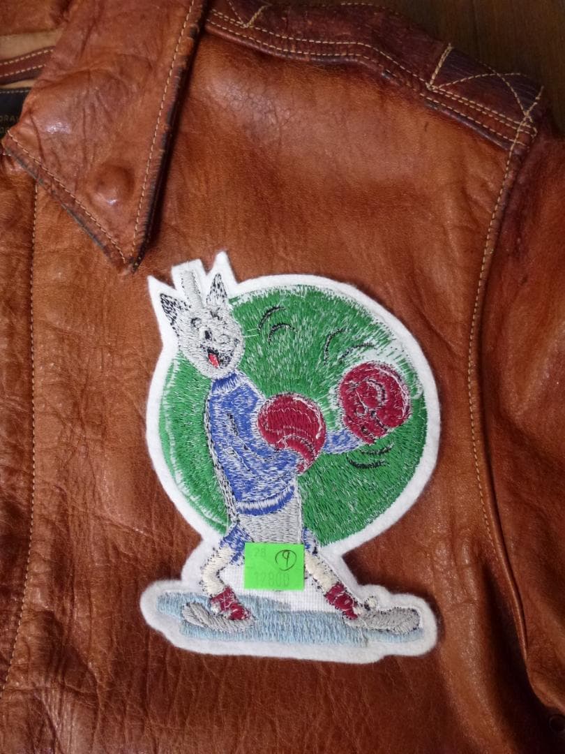 米軍 フライトジャケット用パッチAAC 613th Bomb SQ 手刺繍