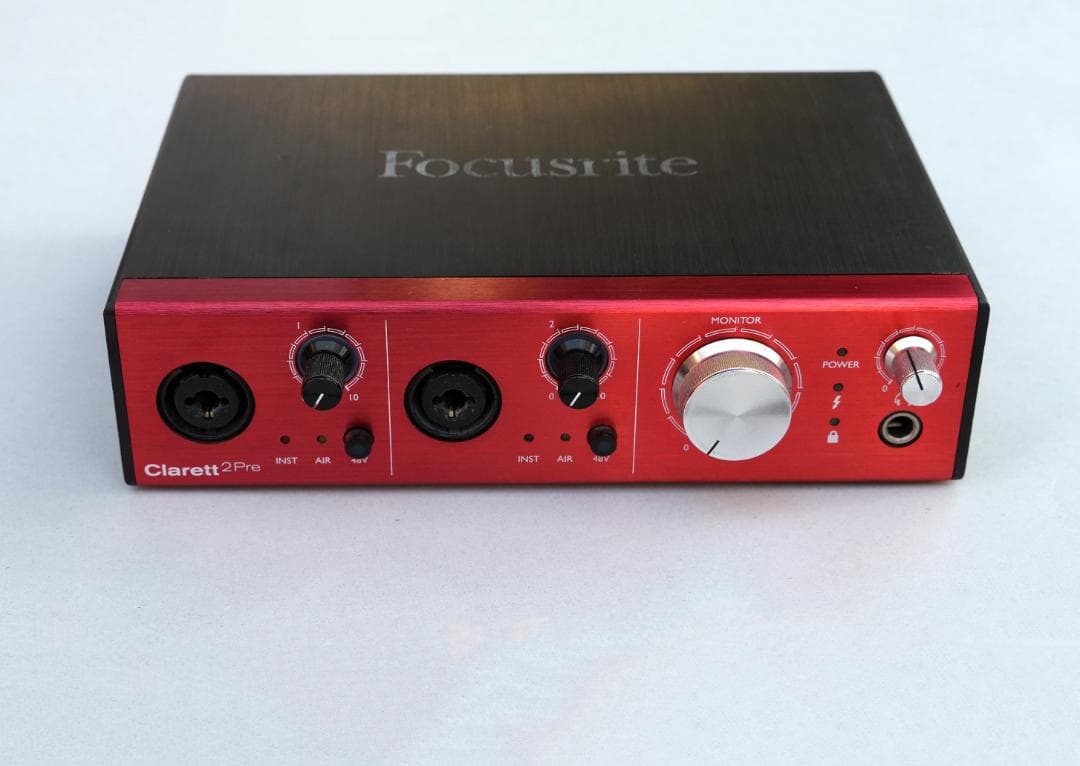 DTM・DAW Focusrite Clarett 2Pre Thunderbolt