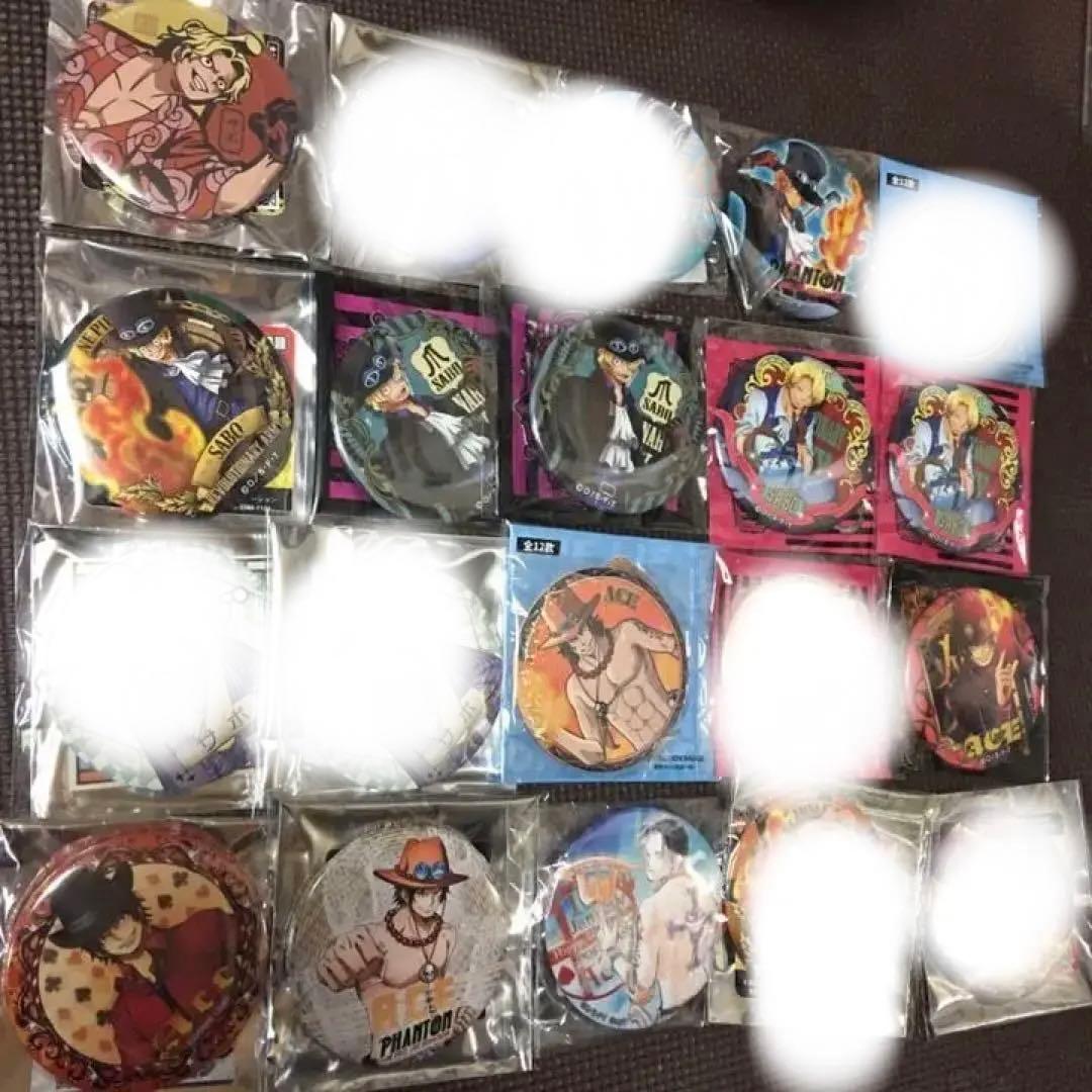 ワンピース　バッジ　エース　サボ　纏め