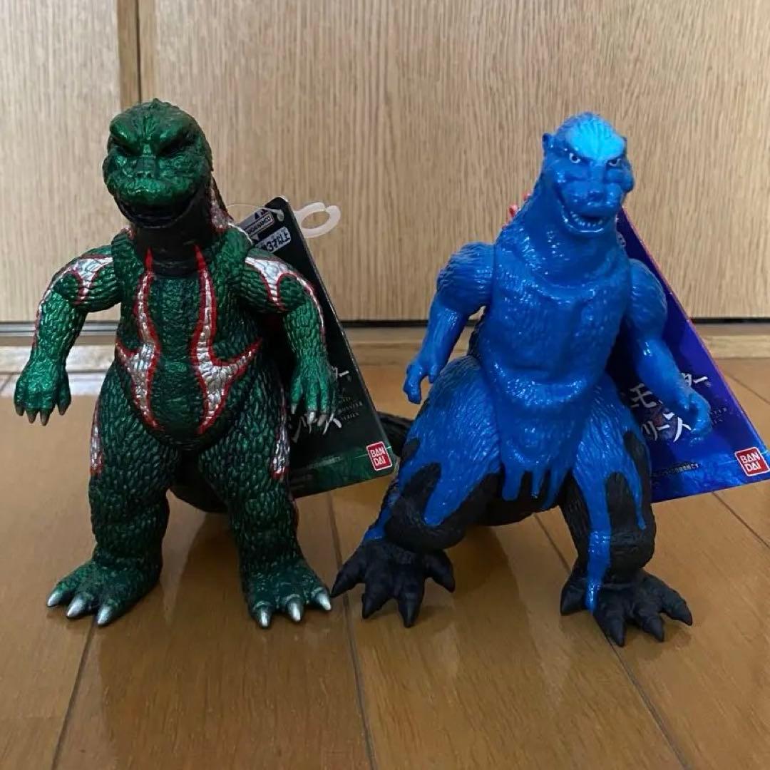 ゴジラフィギュアセット 1954 & 1968 ソフビ