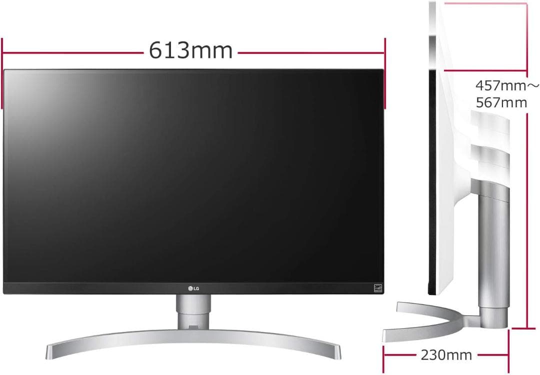 LG モニター ディスプレイ 27UL650-W 27インチ/4K