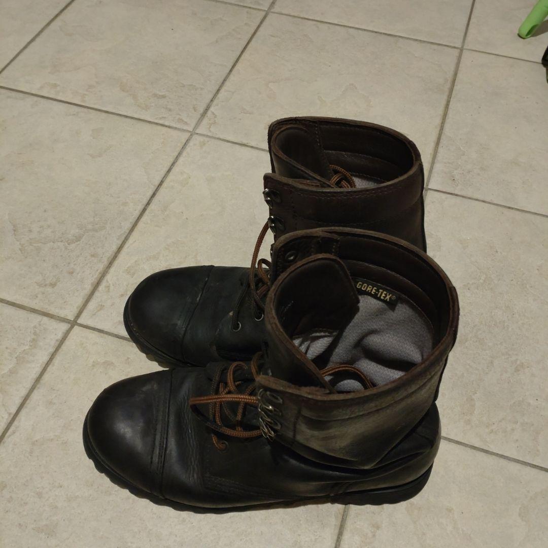 GORE-TEX ブラック ミリタリーブーツ