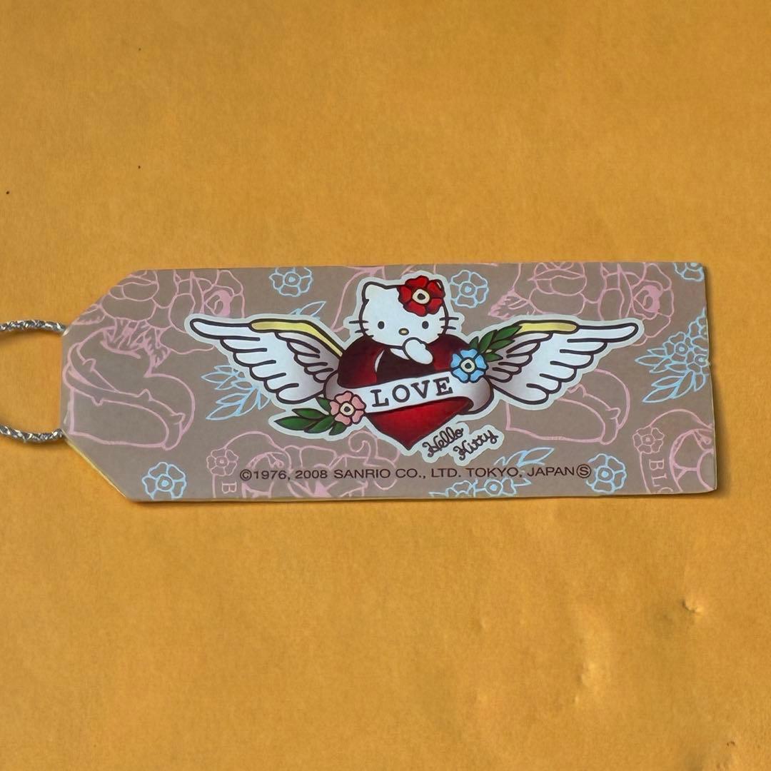★激レア★ハローキティ タトゥーKT LOVE 天使の羽 羽根 ストラップ 根付
