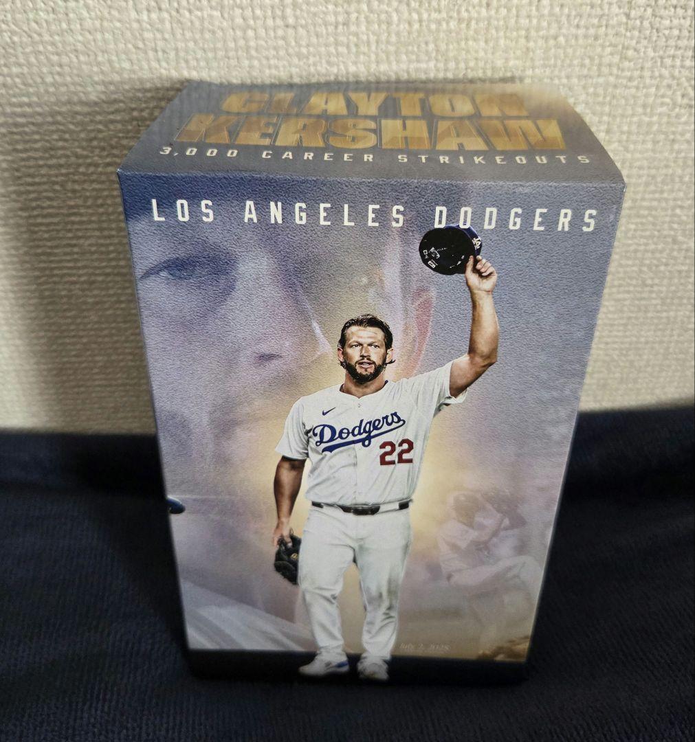 【引退試合】ドジャース クレイトン・カーショウ ボブルヘッド 3000奪三振