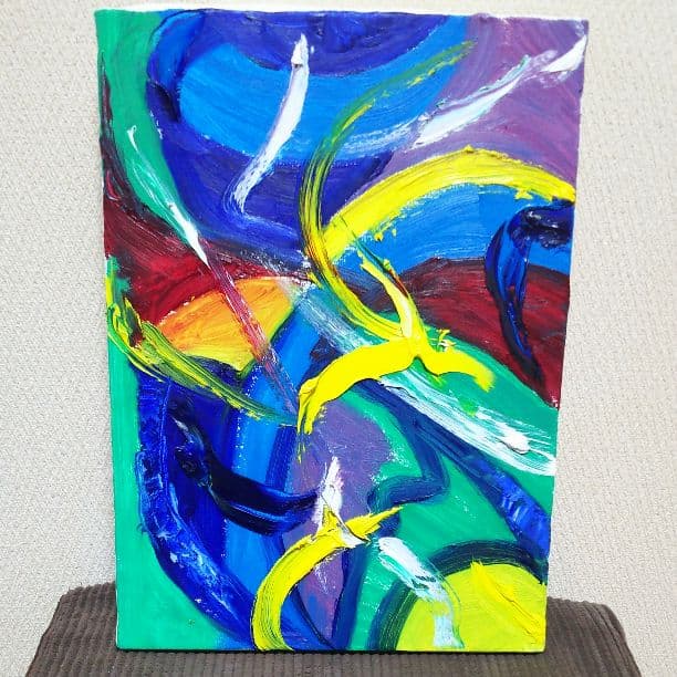 パステル(油絵)