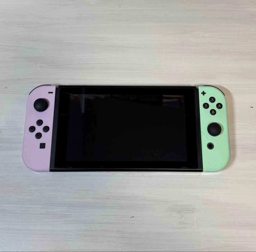 Nintendo Switch 本体 ピンク・ミント 箱付き