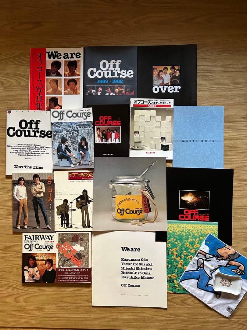オフコース書籍　写真集　楽譜セット　おまけ付