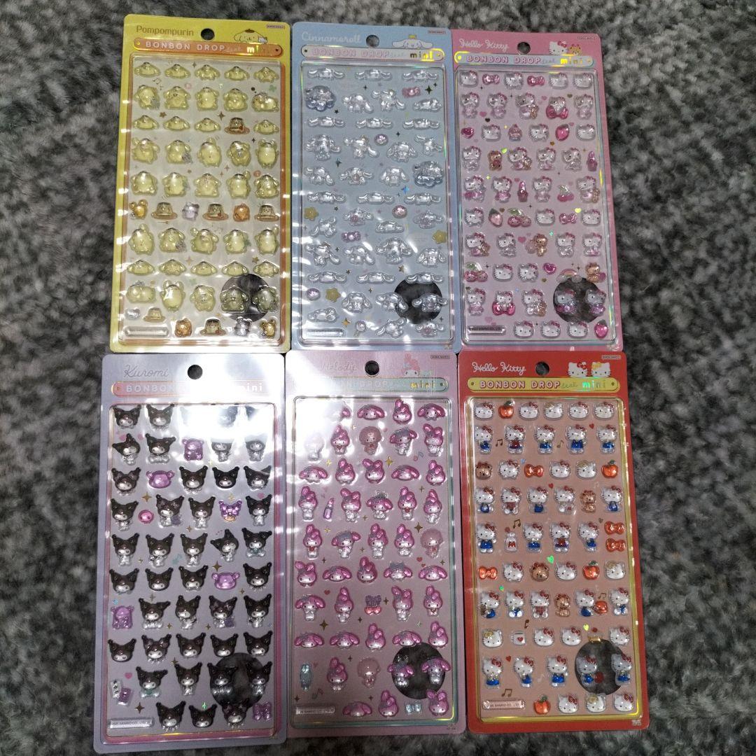 【正規品】サンリオボンボンドロップシールミニ
