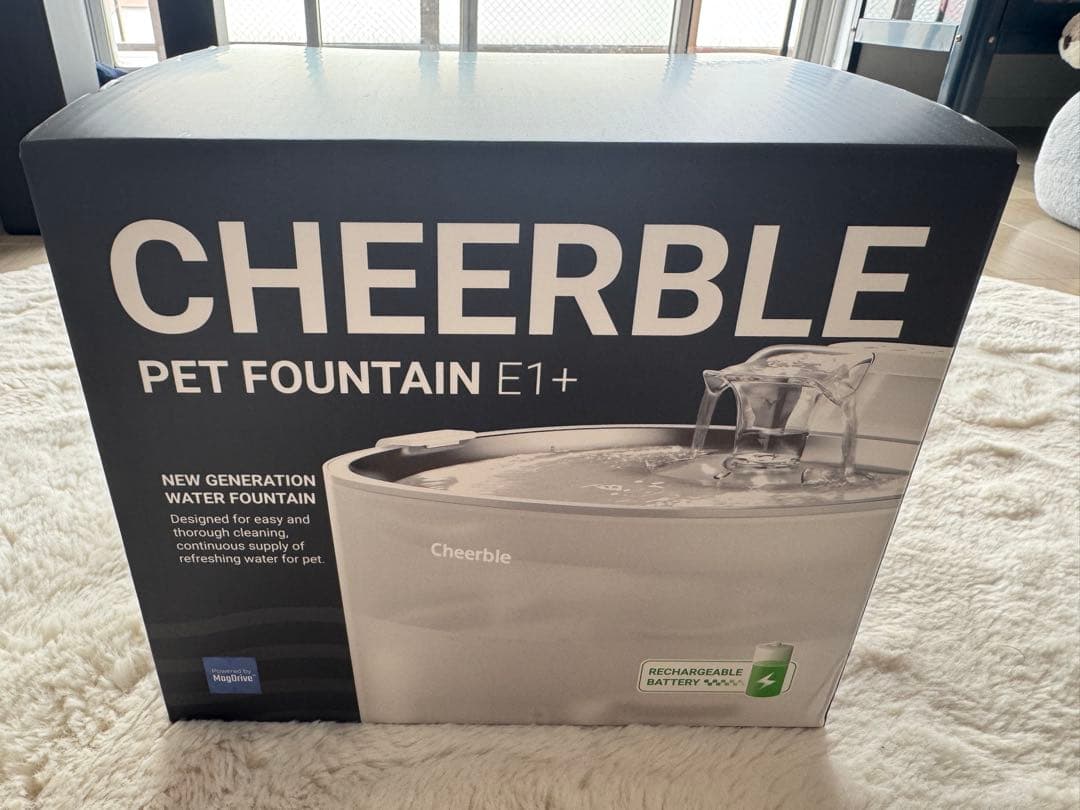 Cheerble PET FOUNTAIN E1+ ペット給水機