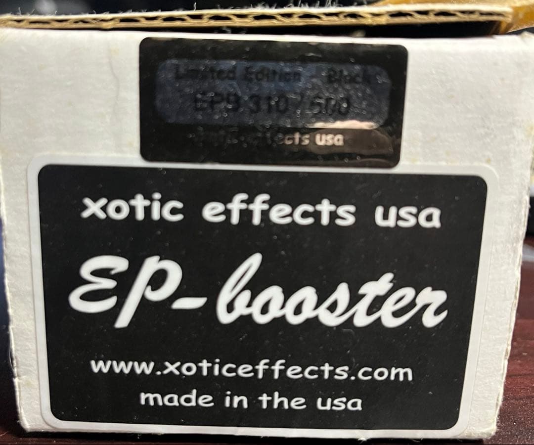 動作可 Xotic EP Booster エフェクター ブースター 箱欠損