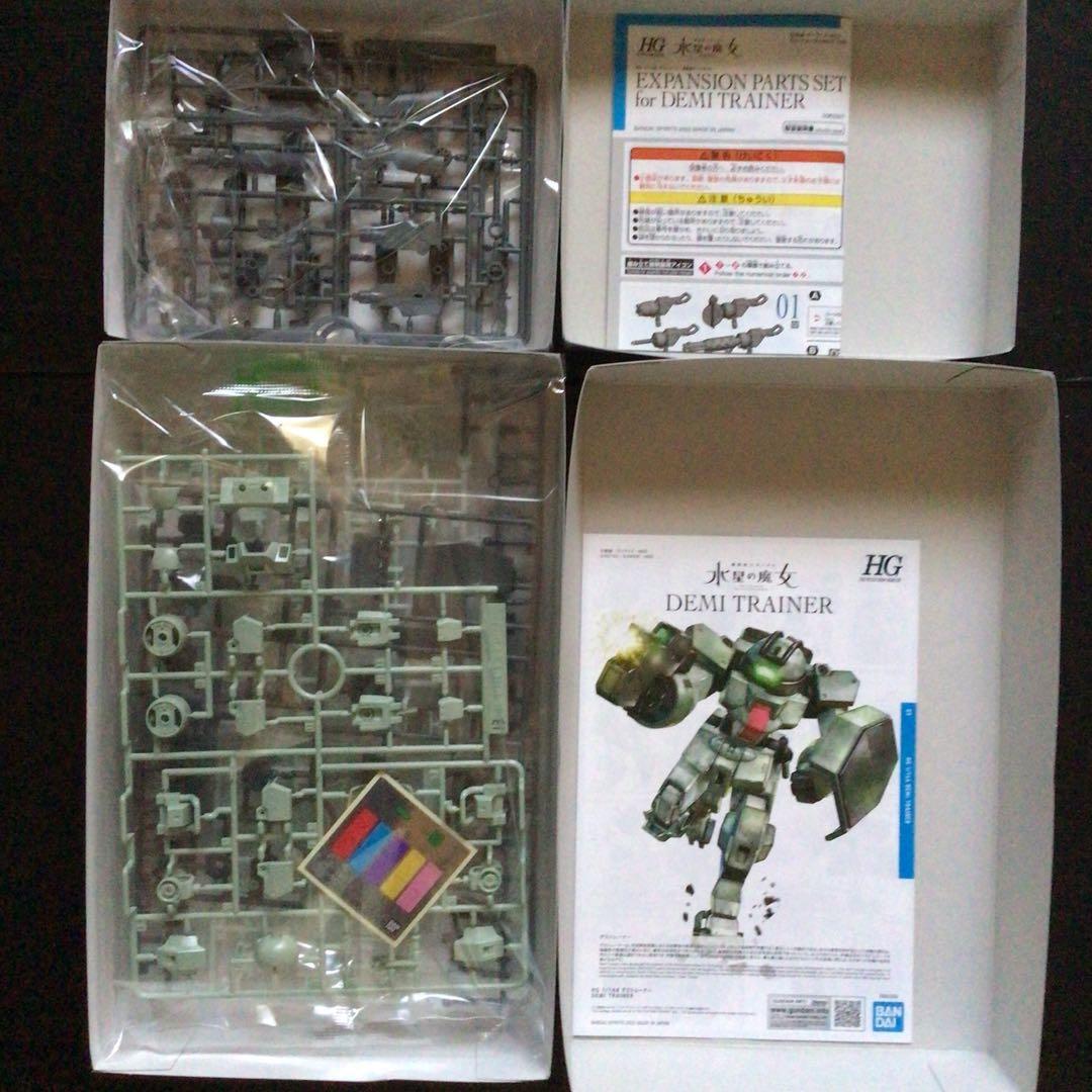 未組立品『デミバーディング・デミトレーナー・チュチュ専用機・ティックバラン他』