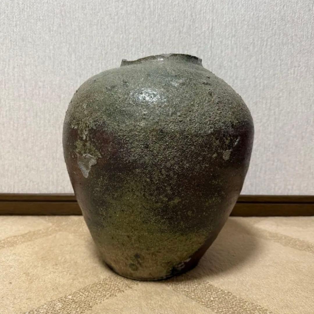 古丹波 壺 鎌倉時代 室町時代 備丹 窯印 古備前 古越前 古信楽 古美術 骨董