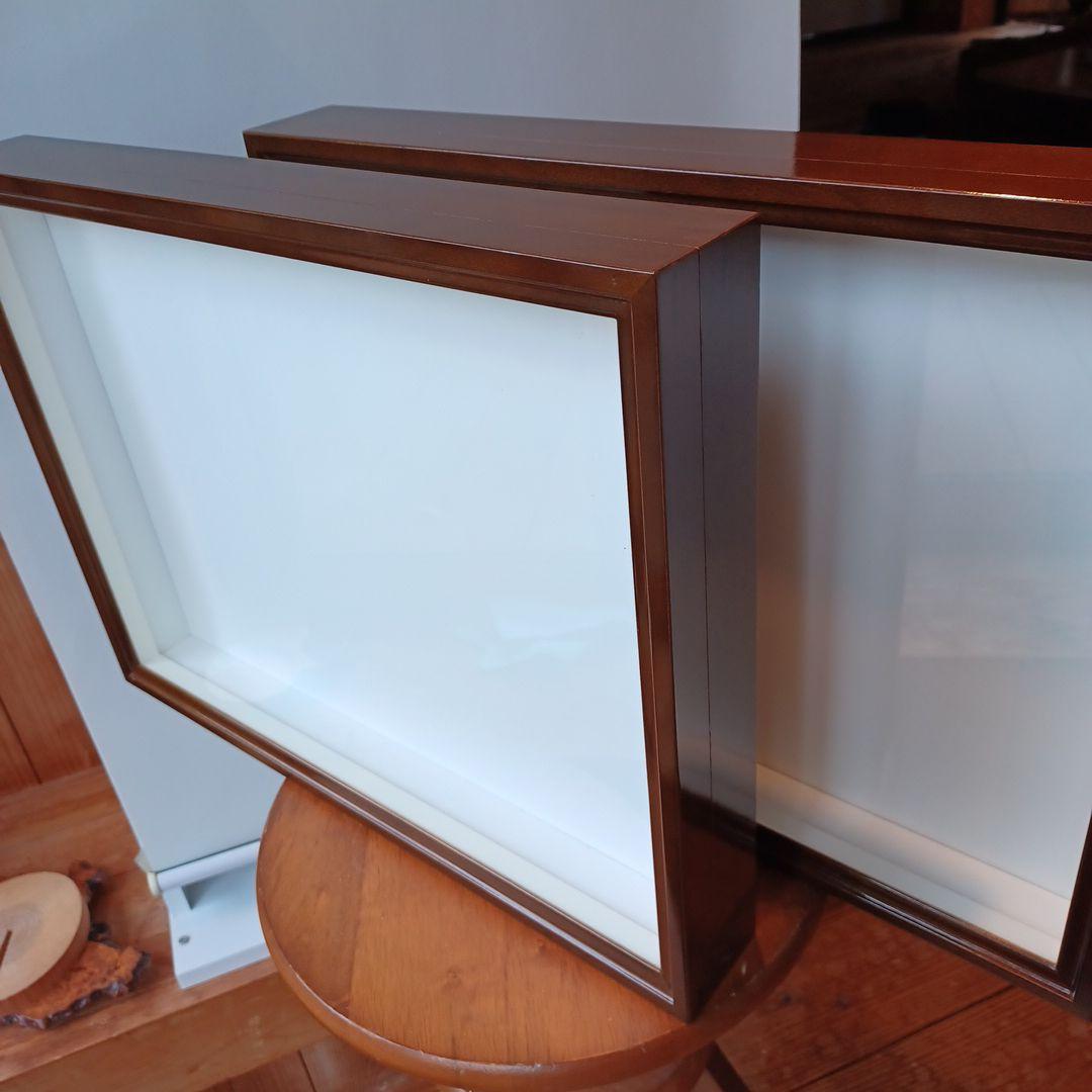 標本箱　ドイツ箱中型　2個セット