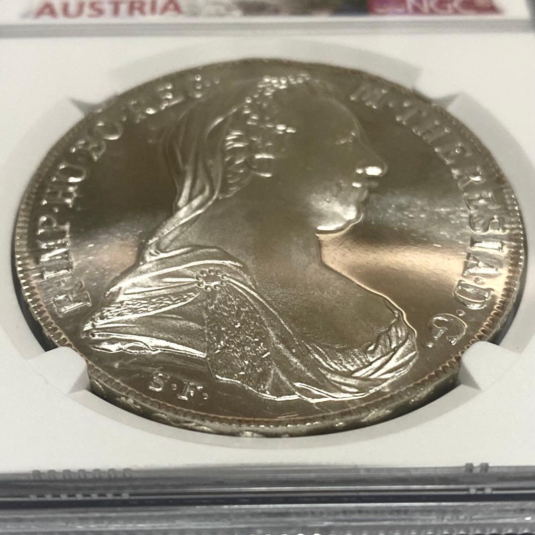 1780年 オーストリア 銀貨 NGC PF68アンティーク モダン 