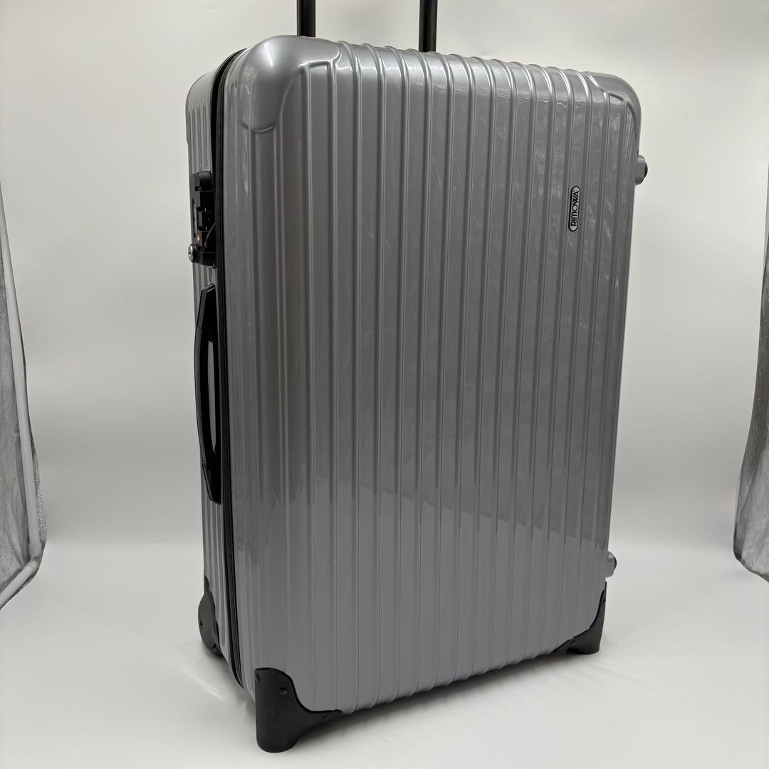 美品 廃盤品 リモワ サルサ 63L スーツケース 2輪 シルバー系 旅行 出張