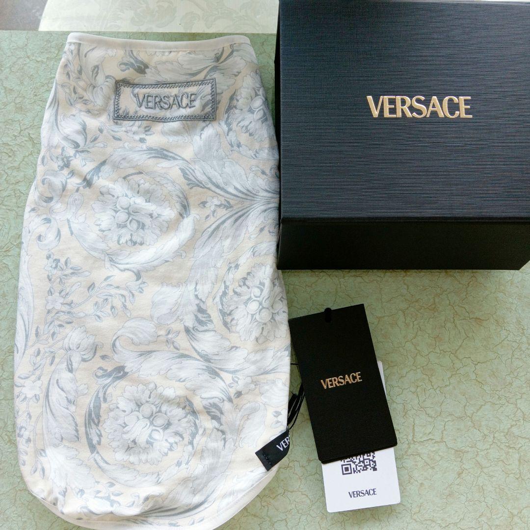VERSACE 　ヴェルサーチ　花柄 　ペット服　犬服 新品タグ付き　L