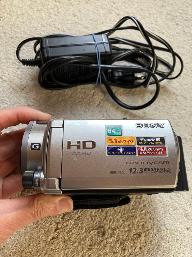 ビデオカメラ SONY HANDY CAM HDR-CX560