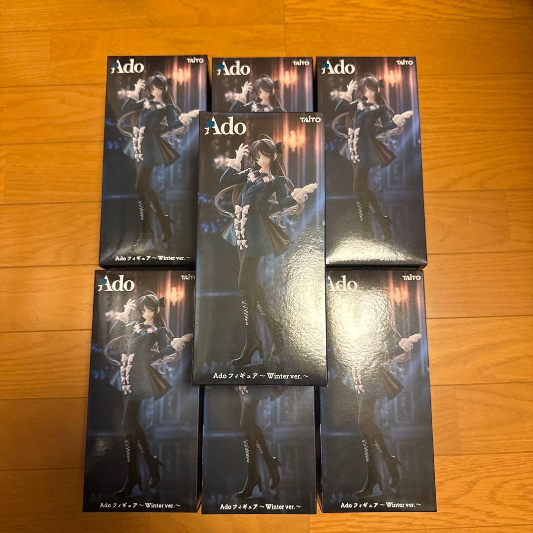 新品未開封】Ado フィギュア WINTER ver. ラウンドワン限定　7体