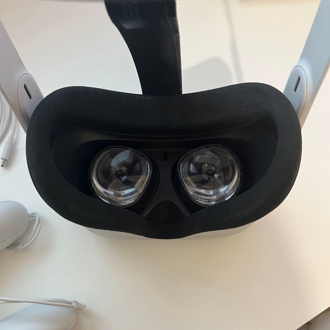  quest 2 128GB 箱付き + elite ストラップ付き