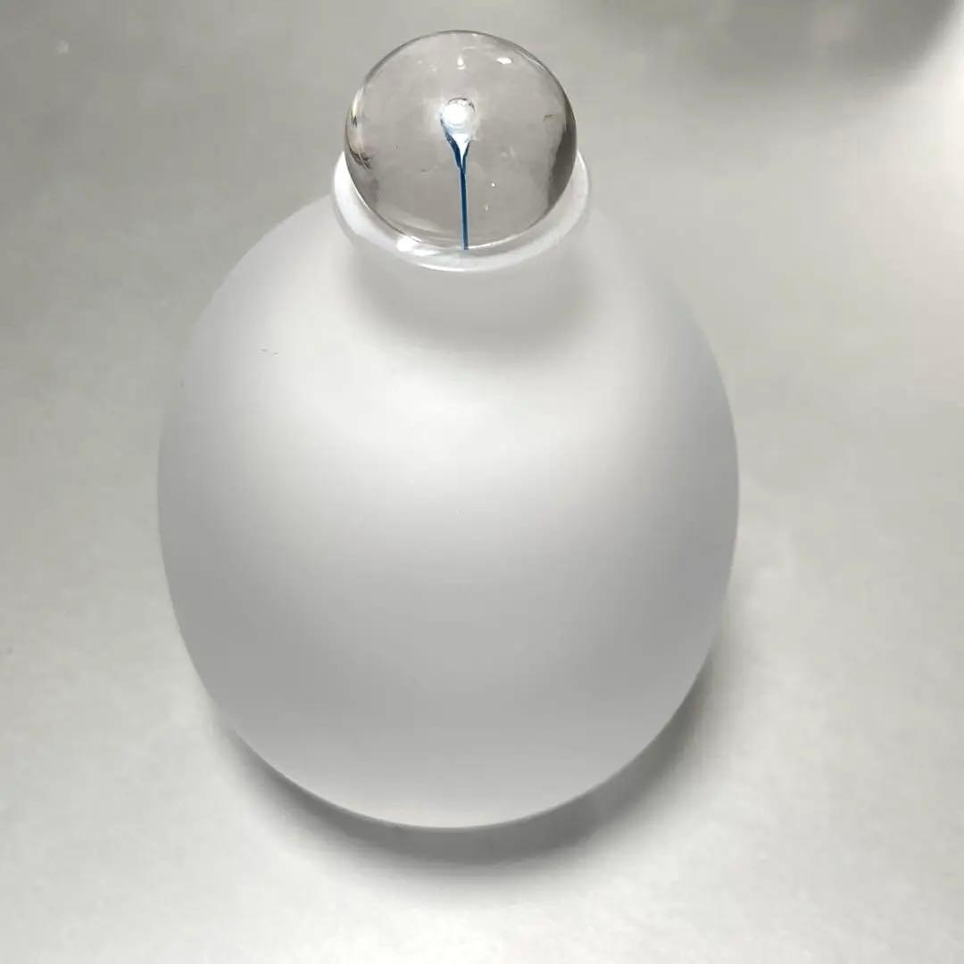 杉山洋二作　大　香水瓶　ガラス工芸作品