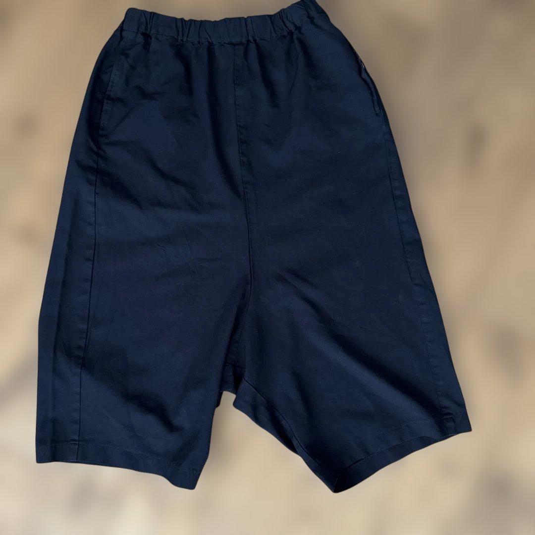 comme des garçons （コムコム）濃紺サルエルパンツ