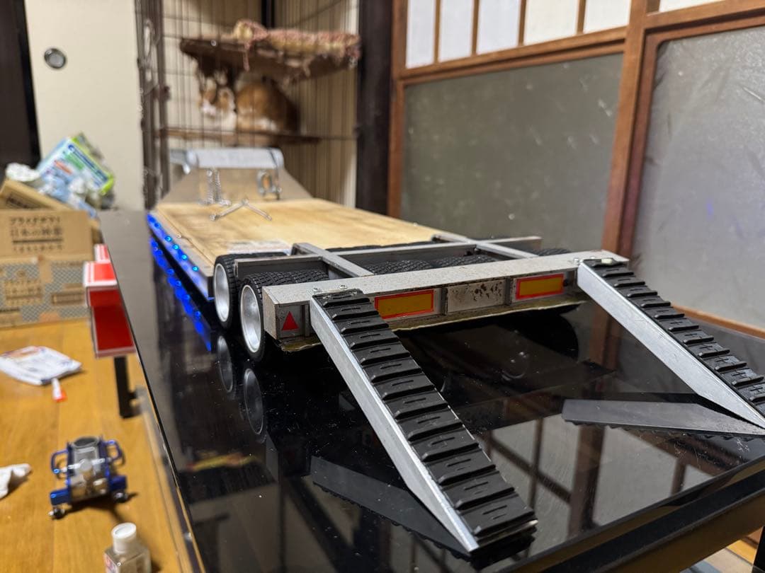 ラジコン　重トレ　16輪台車