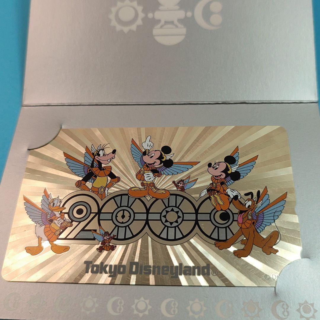 【希少】東京ディズニーランド★ミレニアム★2000年記念カード