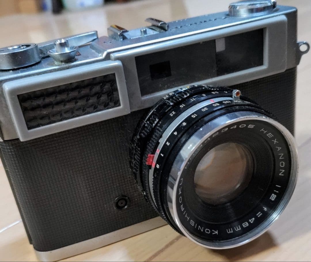 Konica Hexanon 48mm f/2.8 フィルムカメラ