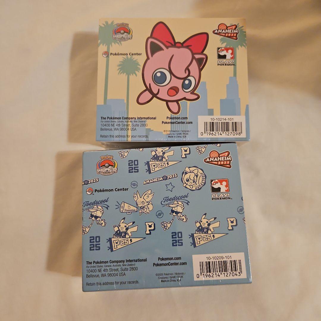 WCS 2025 ポケモン アナハイム ダメカン セット ピカチュウ