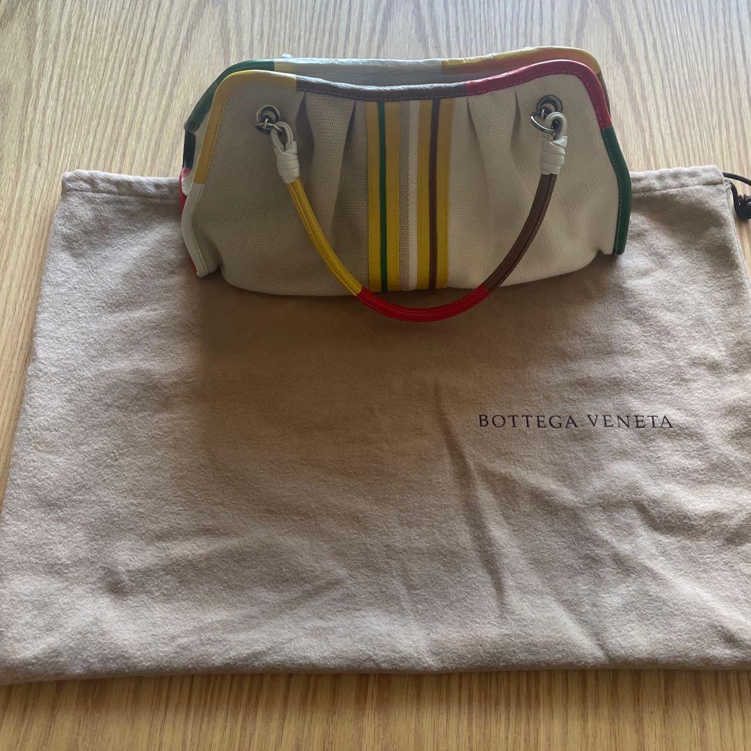 【お値下げしました】Bottega Veneta ストライプ ハンドバッグ