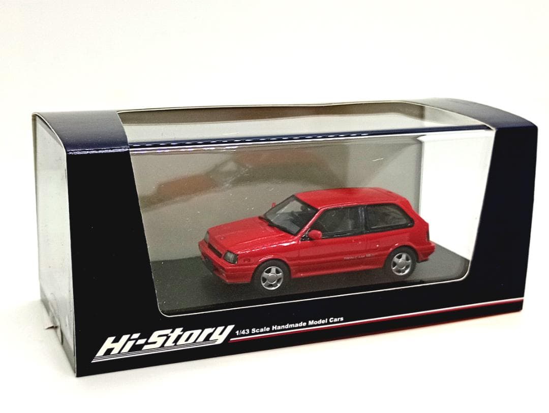 ハイストーリー 1/43 スズキ カルタス 1300 GT-i 1987 レッド