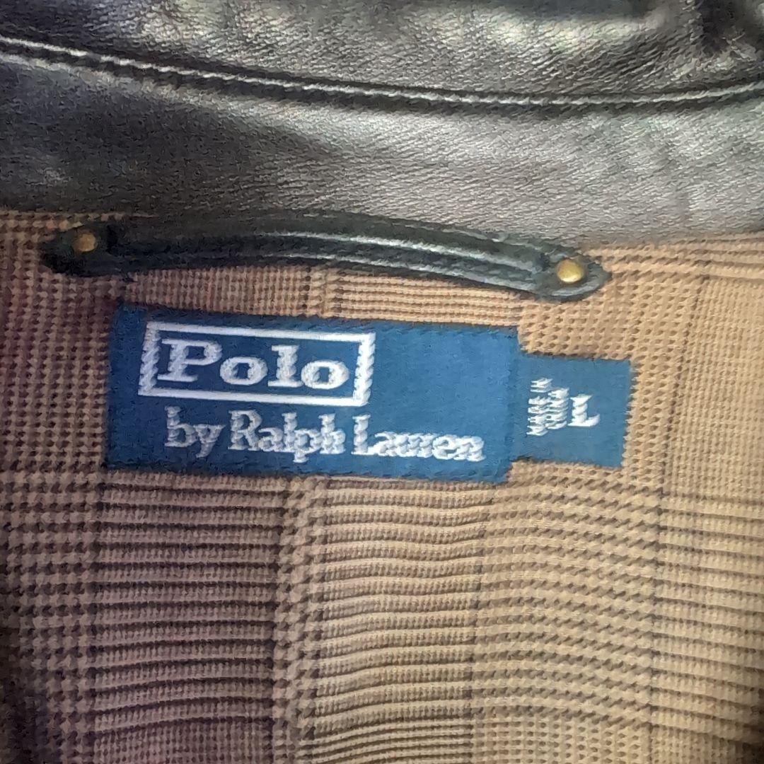 更に最終値下げ！早い者勝ちです ラルフローレン　ラムレザージャケット羊革 極美品