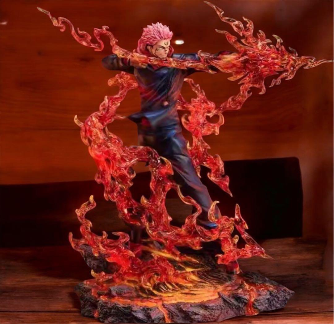 呪術廻戦　両面宿儺　虎杖　悠二　フィギュア　30cm 海外輸入品