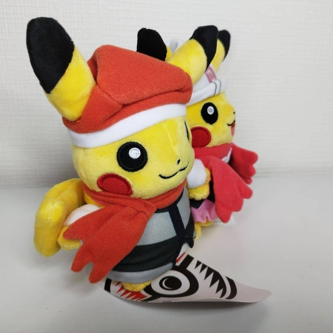 ピカチュウ 25周年 シンオウ地方 ぬいぐるみ ポケモンセンター ペア hbO3