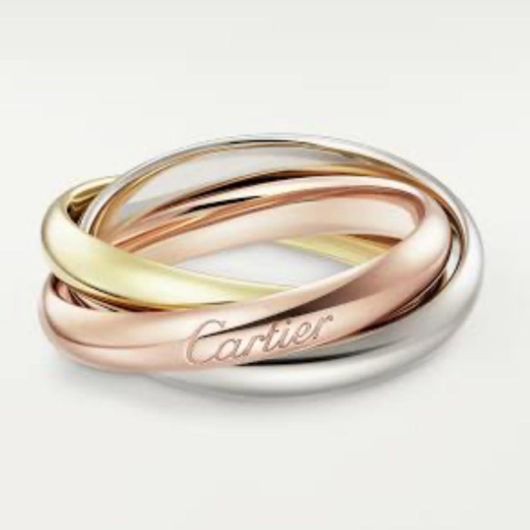 山*海様 Cartier トリニティリング 61号