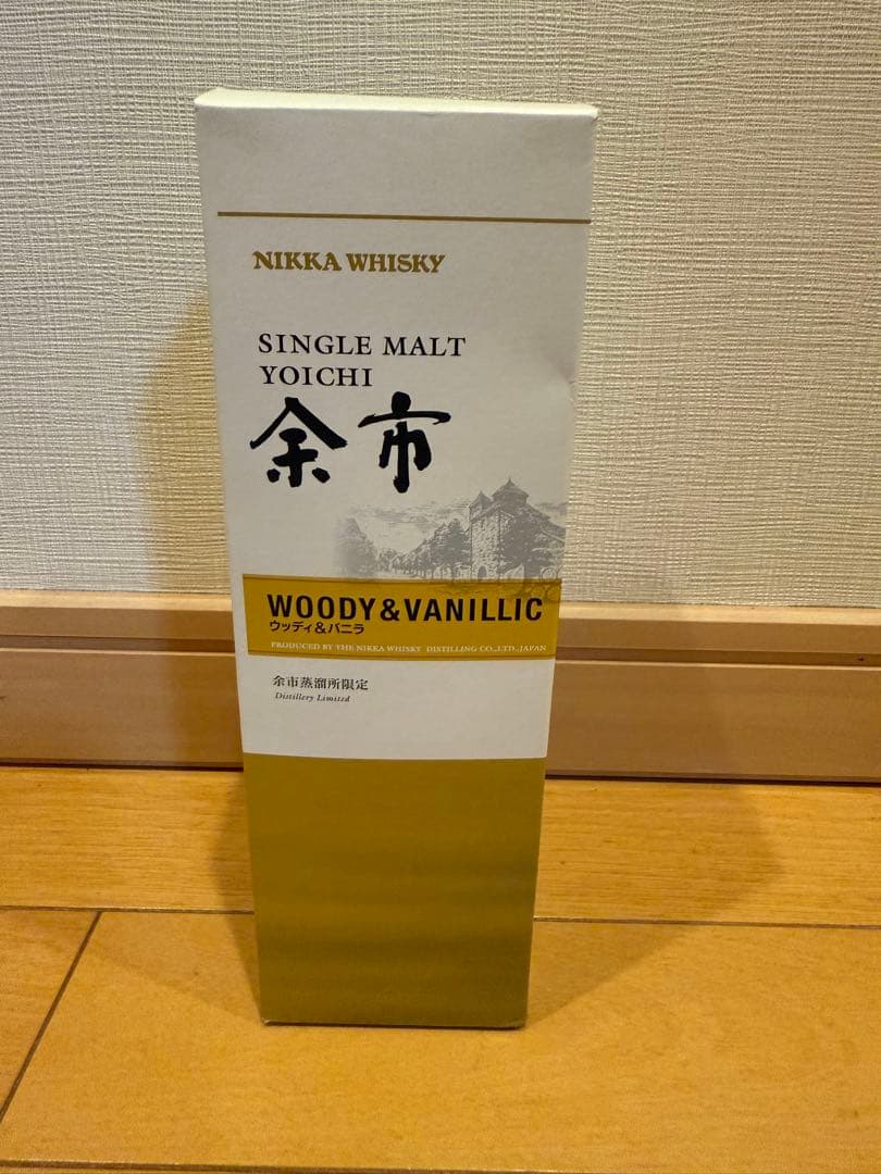 ウイスキー NIKKA WOODY & VANILLIC SINGLE MALT 500ml
