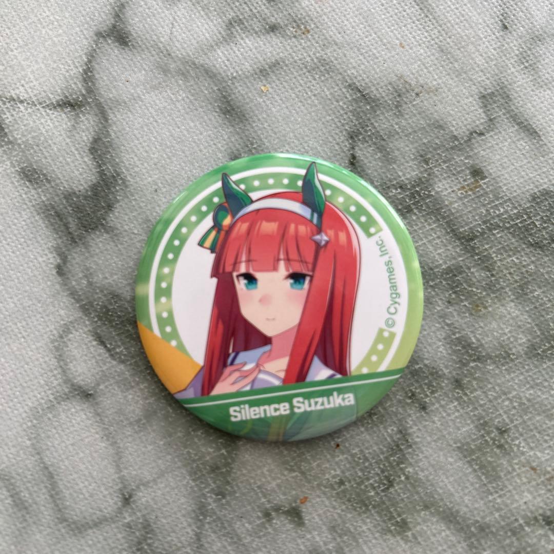 ウマ娘 サイレンススズカ 缶バッジ 公式 制服