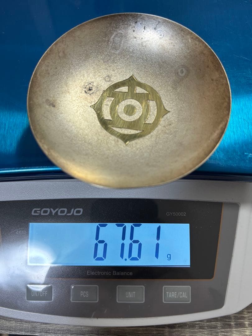 【純銀製】純銀製盃67.6g！純銀刻印有り！純銀杯！鋳つぶしに、資産防衛に！
