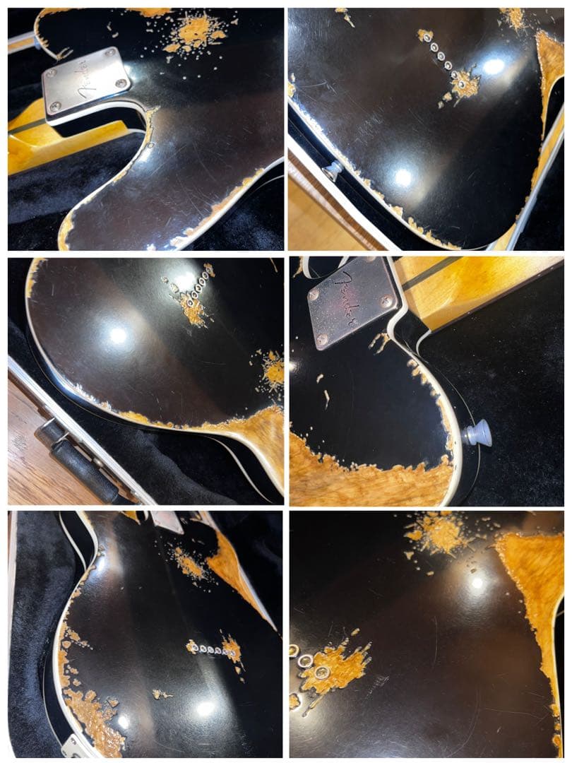 ハードレリックテレキャスタータイプ/ダブルバインディング/アルニコPU