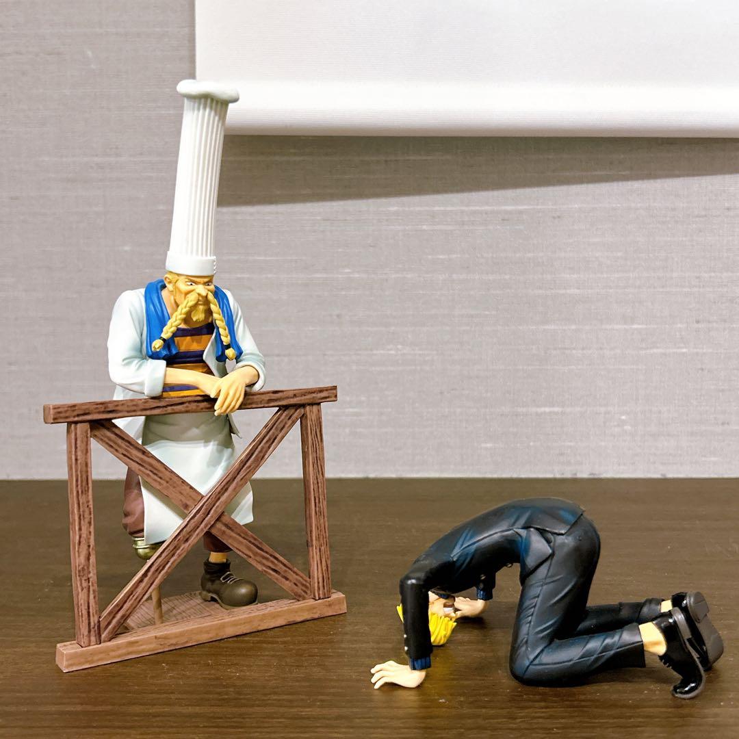 ワンピース ルフィ エース サンジ ゼフ フィギュア ドラマティックショーケース